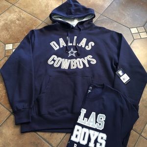 Dallas Cowboys hoodie and t-shirt. Brand new!